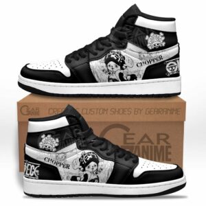 Tony Tony Chopper Sneakers Custom One Piece Shoes Manga Style