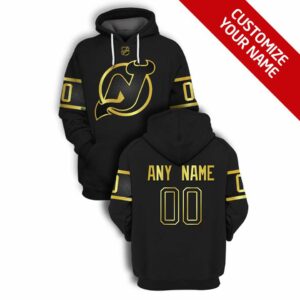 NHL New Jersey Devils Personalized Oodie Blanket Hoodie Snuggie Hoodies For  All Family - Ecomhao Store