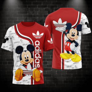 3D Adidas Mickey Mouse Shirt