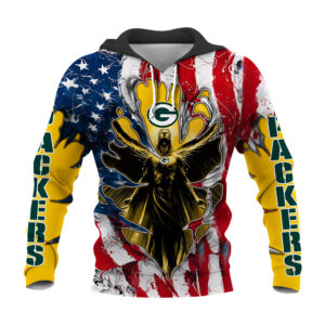 Green Bay Packers USA Flag &amp;Angel