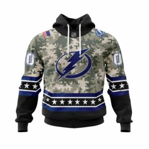 NHL Tampa Bay Lightning | Honor Military With Camo Color V0122