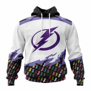 NHL Tampa Bay Lightning | Specialized Kits In OCTOBER WE STAND TOGETHER WE CAN BEAT CANCER