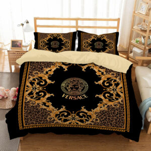 High-end King and Queen Luxury brand Bedding Sets Duvet Cover Bedlinen Bed set #13