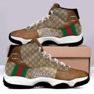 GC Brown Bee Air Jordan 11 Sneakers Shoes ver (Copy)